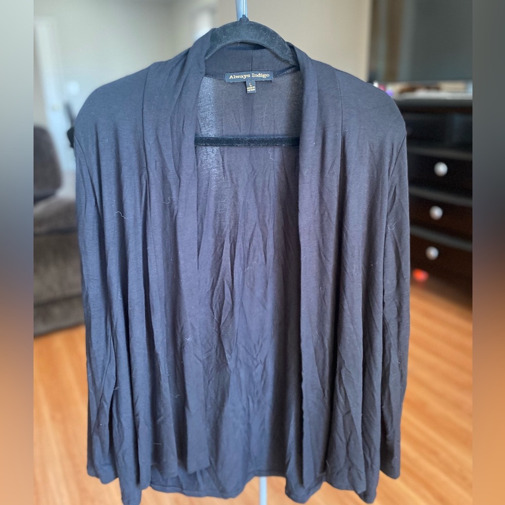 Black Shawl Cover Up